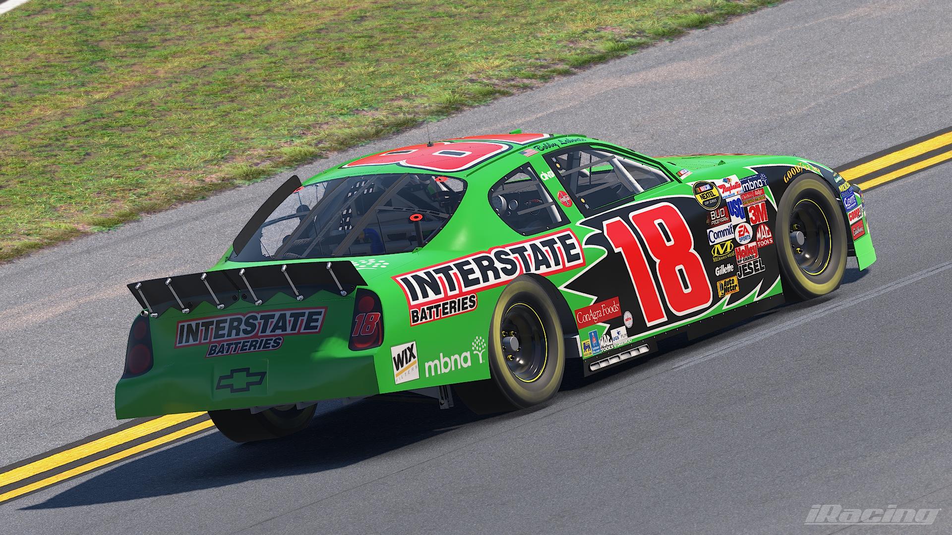 Preview of 2005 Bobby Labonte #18 Interstate Batteries SS v2 by Bryson Hixenbaugh