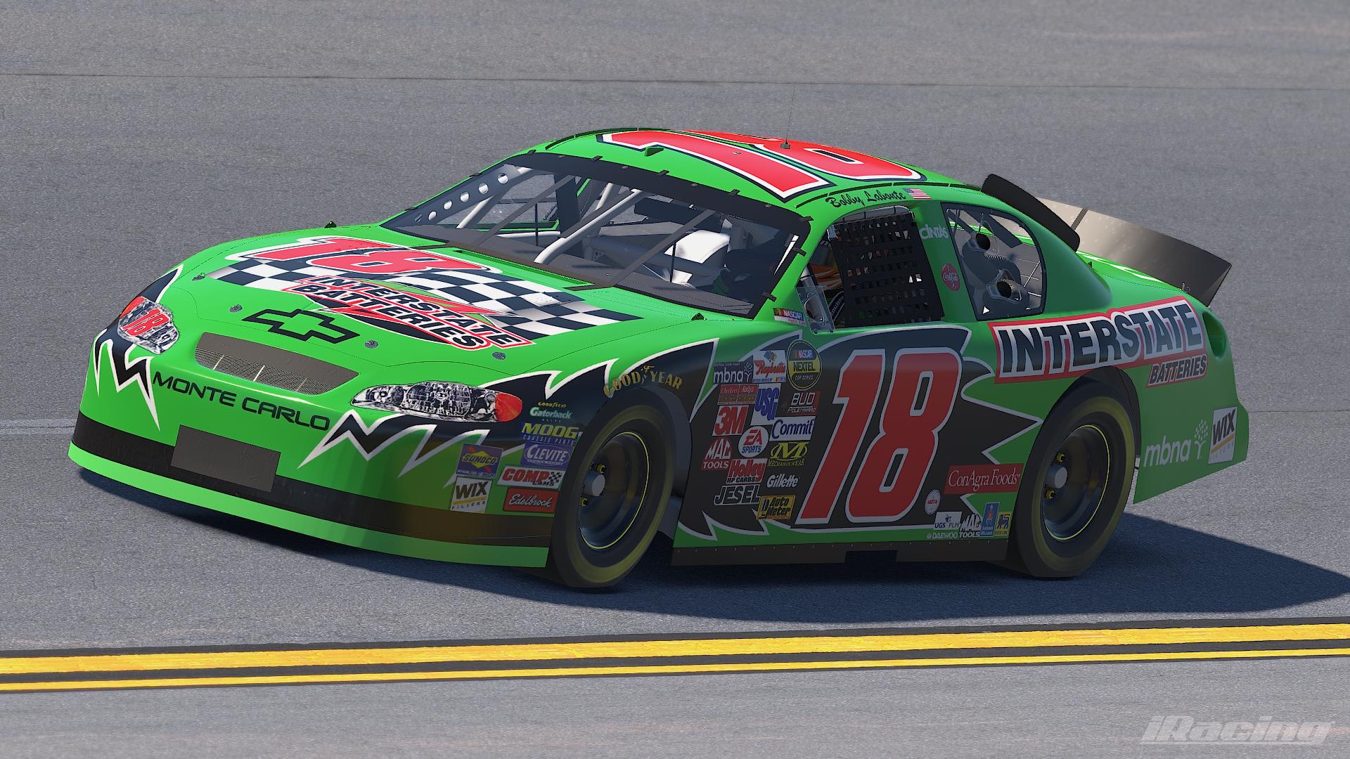 Preview of 2005 Bobby Labonte #18 Interstate Batteries SS v3 by Bryson Hixenbaugh