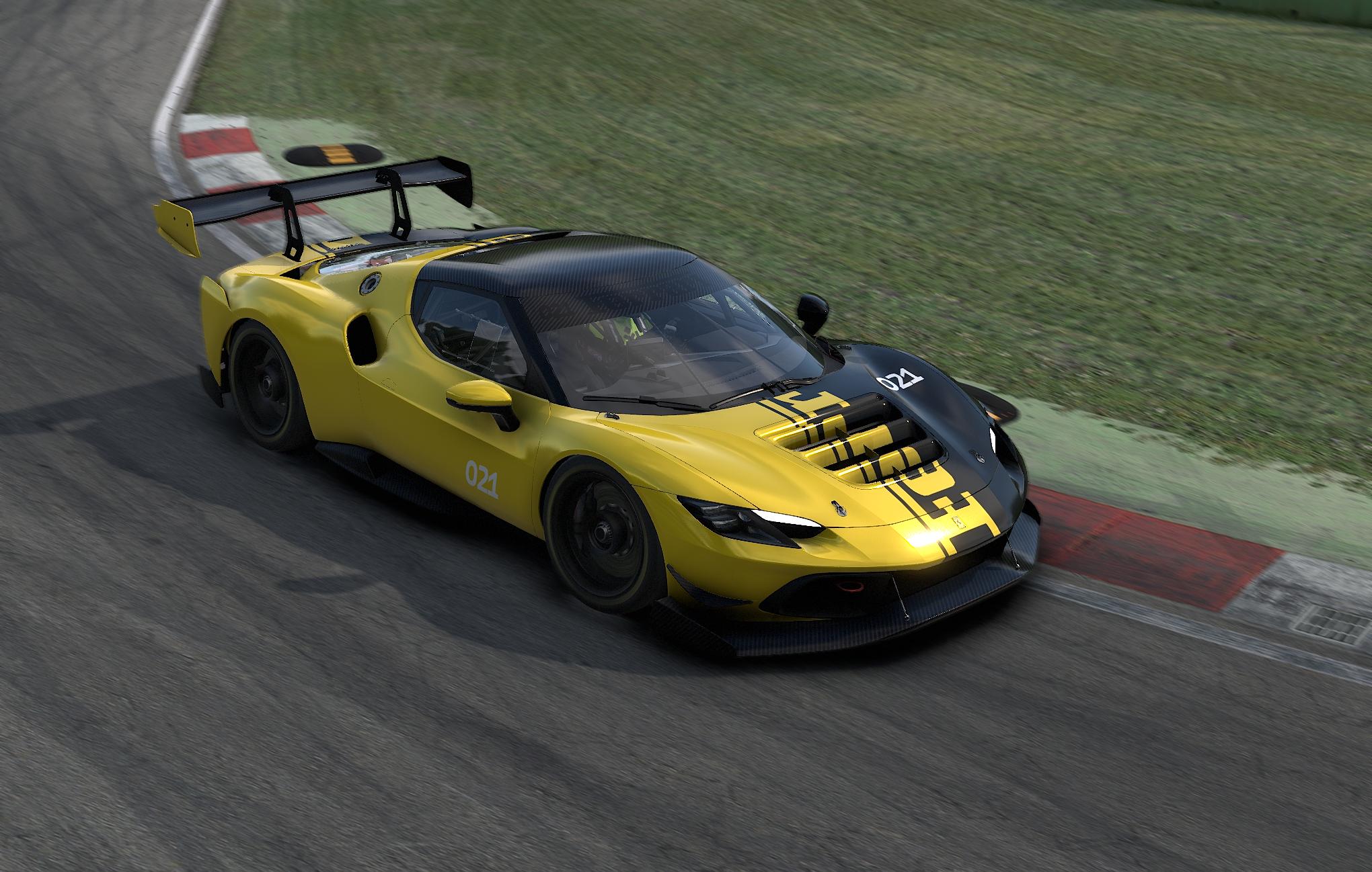 Preview of Ferrari Daytona SP3 by Gianluca Bresci