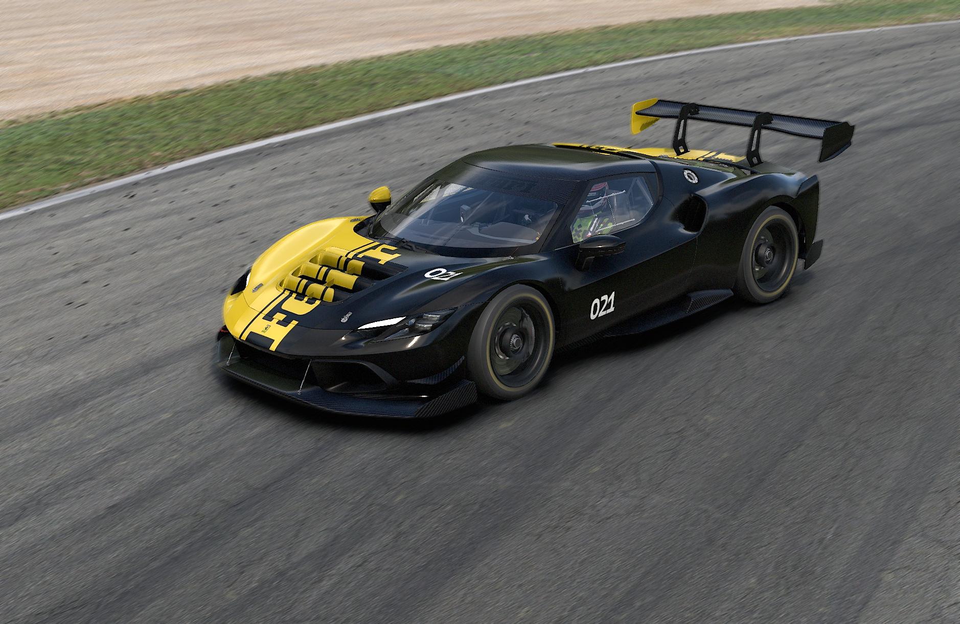 Preview of Ferrari Daytona SP3 by Gianluca Bresci