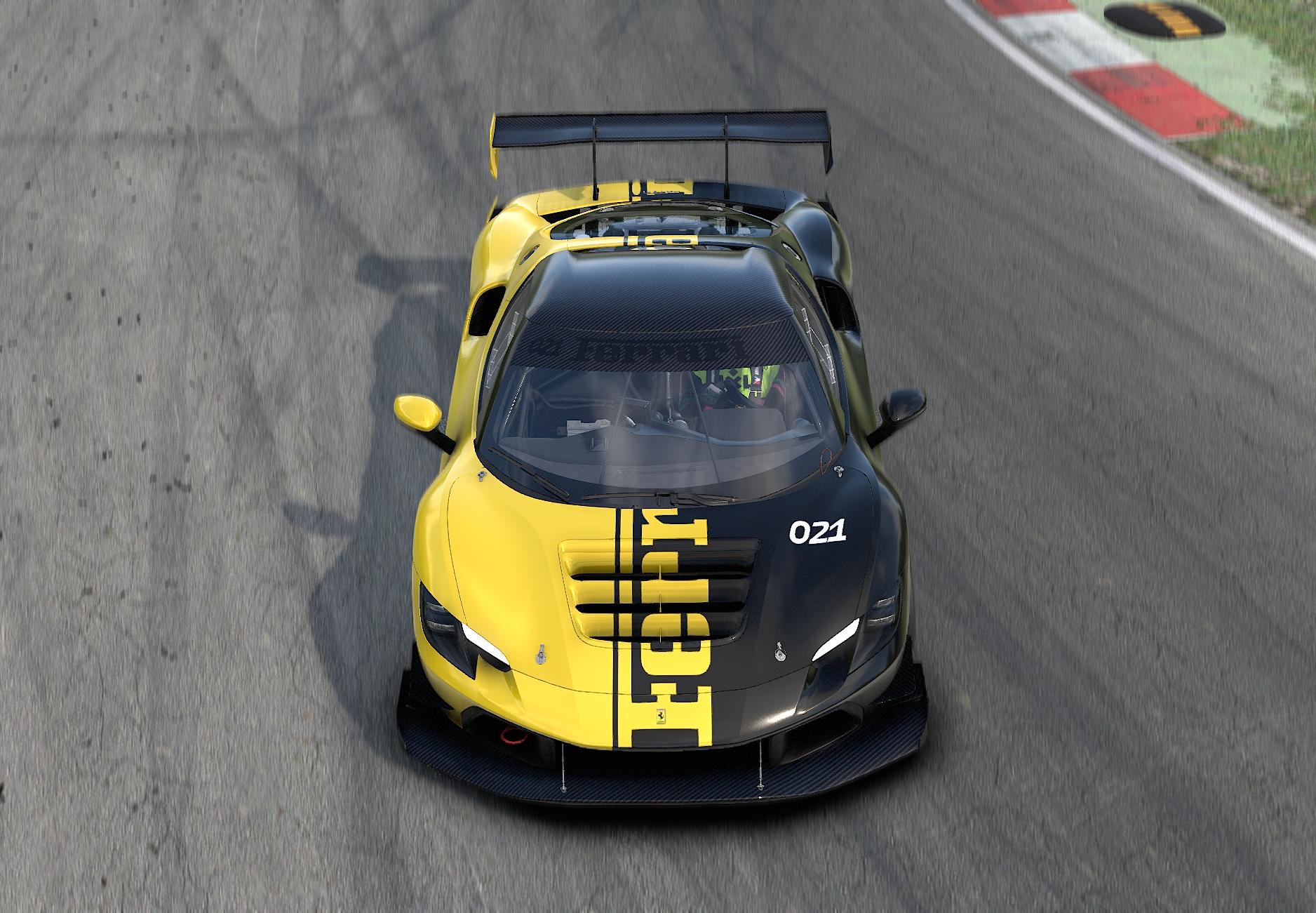 Preview of Ferrari Daytona SP3 by Gianluca Bresci