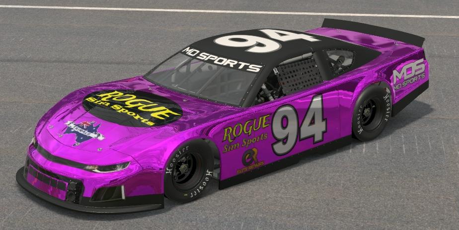 Preview of Late Model Stock Car ROGUE PINK by Rick Vincent