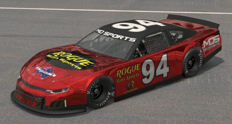 Preview of Late Model Stock Car ROGUE RED by Rick Vincent