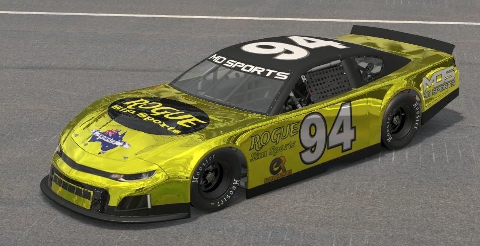 Preview of Late Model Stock Car ROGUE YELLOW by Rick Vincent