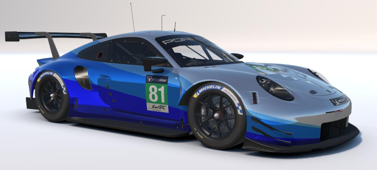 Preview of Porsche 911 RSR - Laguna Blues by Barry B.