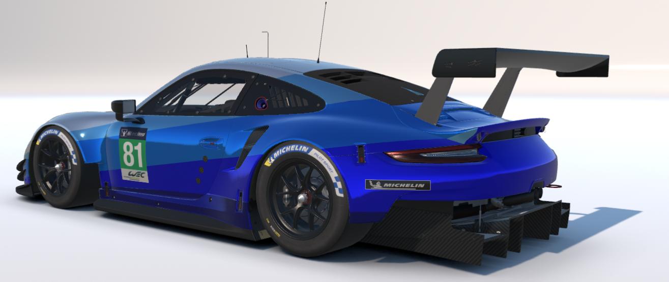 Preview of Porsche 911 RSR - Laguna Blues by Barry B.