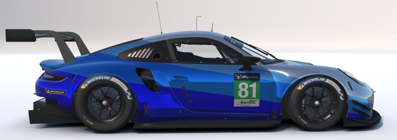Preview of Porsche 911 RSR - Laguna Blues by Barry B.