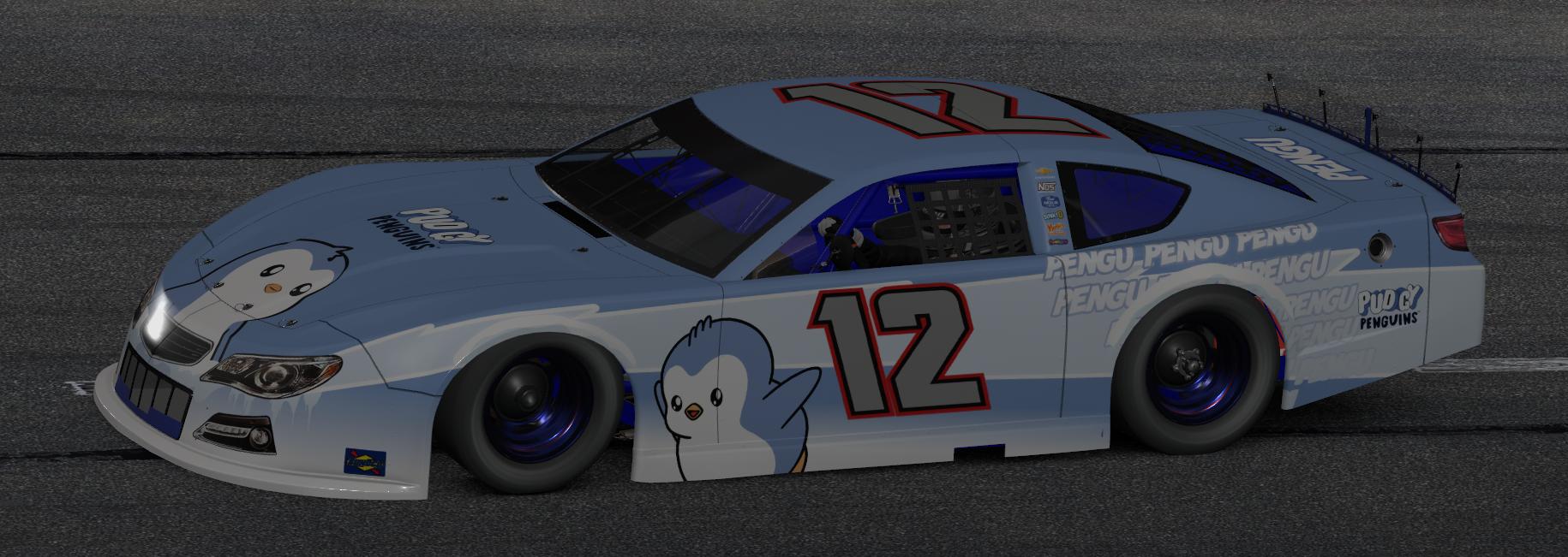 Preview of Pudgy Penguins Pengu SLM (Ricky Stenhouse Jr 2025 Cup Livery) by Travis Walker3