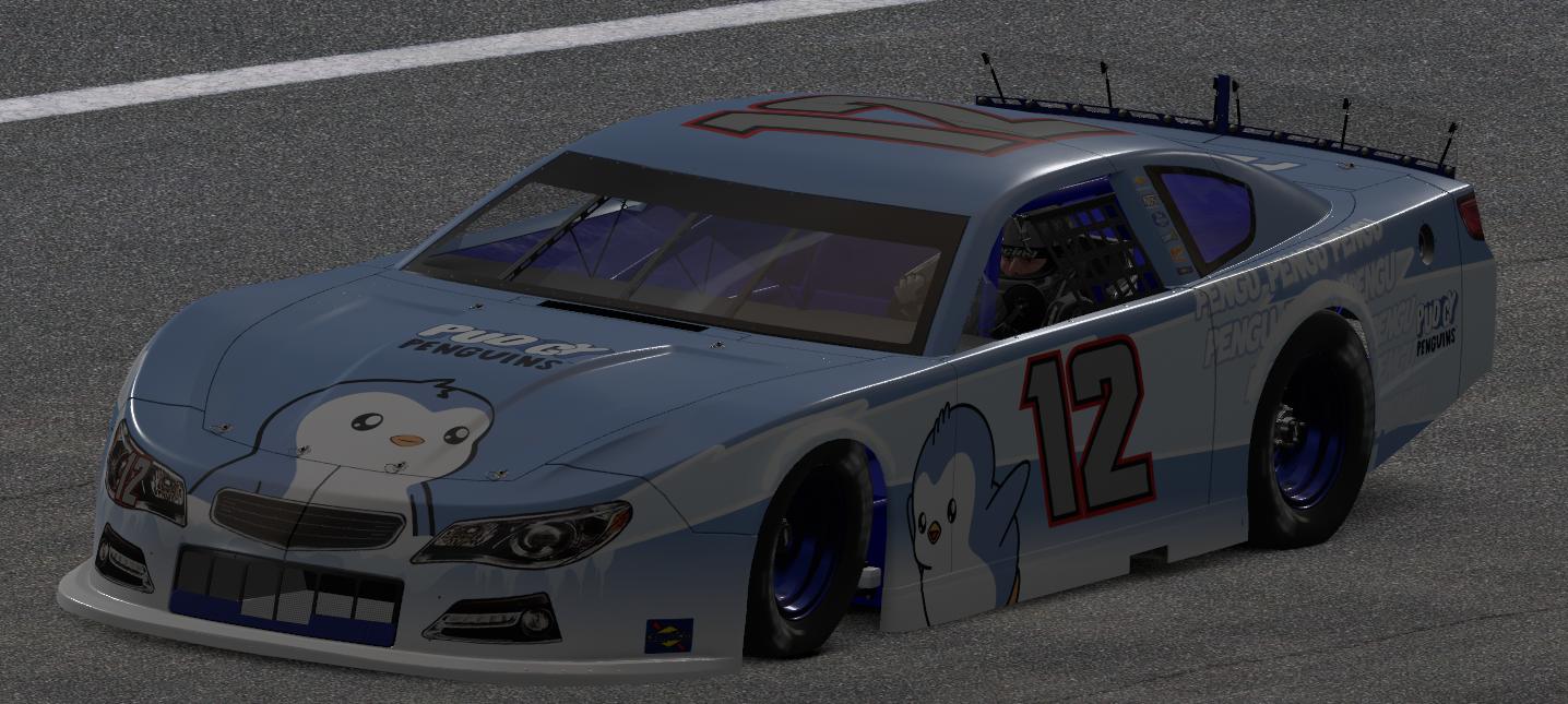 Preview of Pudgy Penguins Pengu SLM (Ricky Stenhouse Jr 2025 Cup Livery) by Travis Walker3