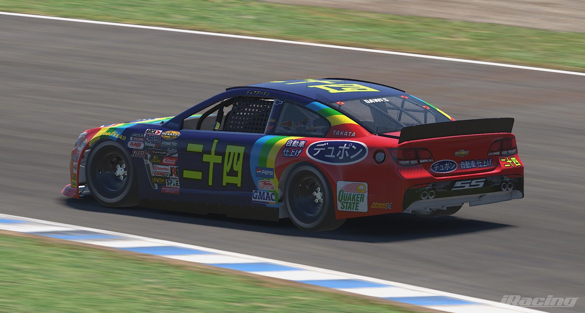 Preview of jeff gordan japan - custom number by Dustin William Owen Dawes