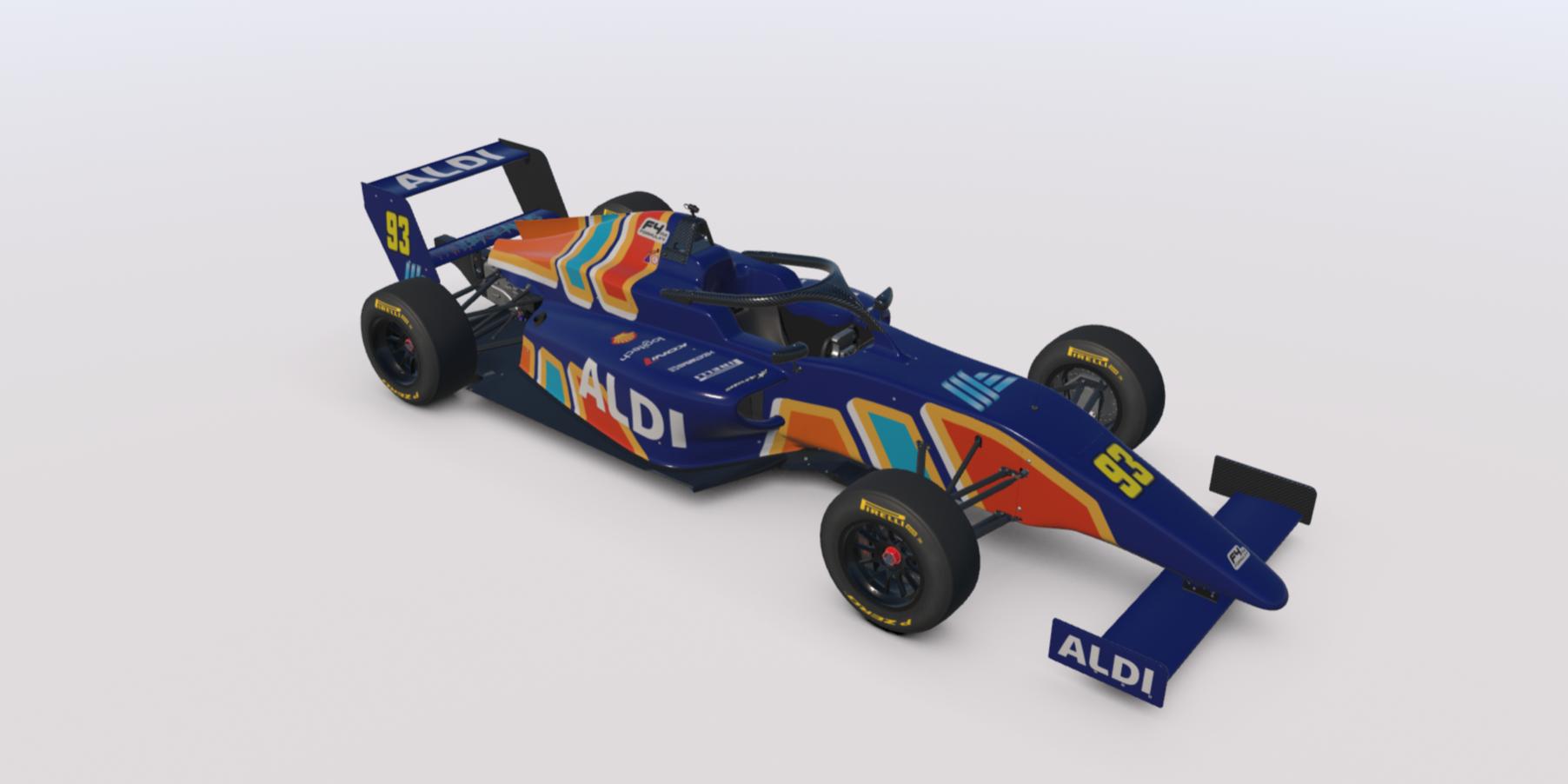 Aldi livery for F4 by Clyde S. - Trading Paints