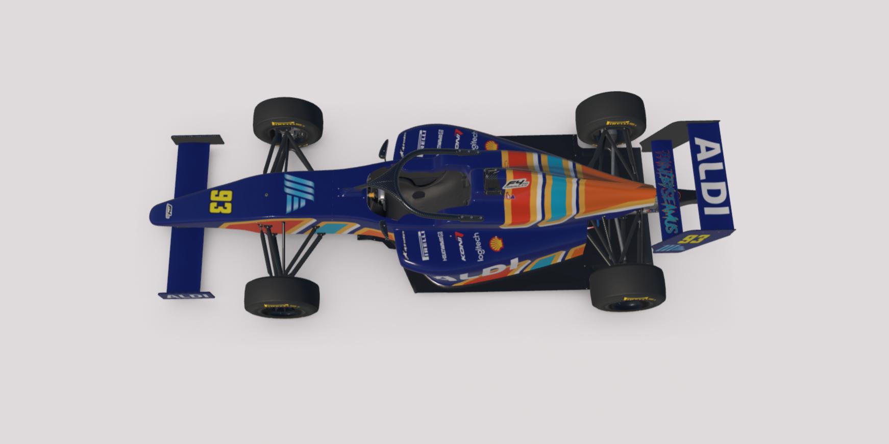 Aldi livery for F4 by Clyde S. - Trading Paints