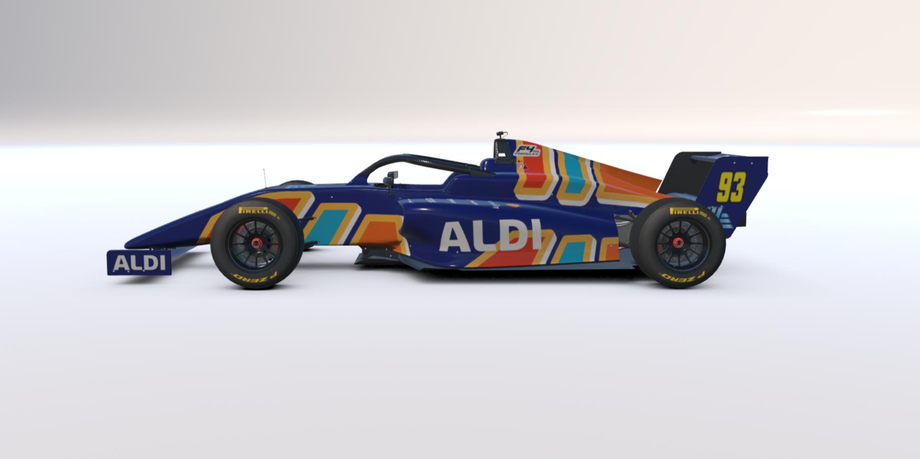 Aldi livery for F4 by Clyde S. - Trading Paints