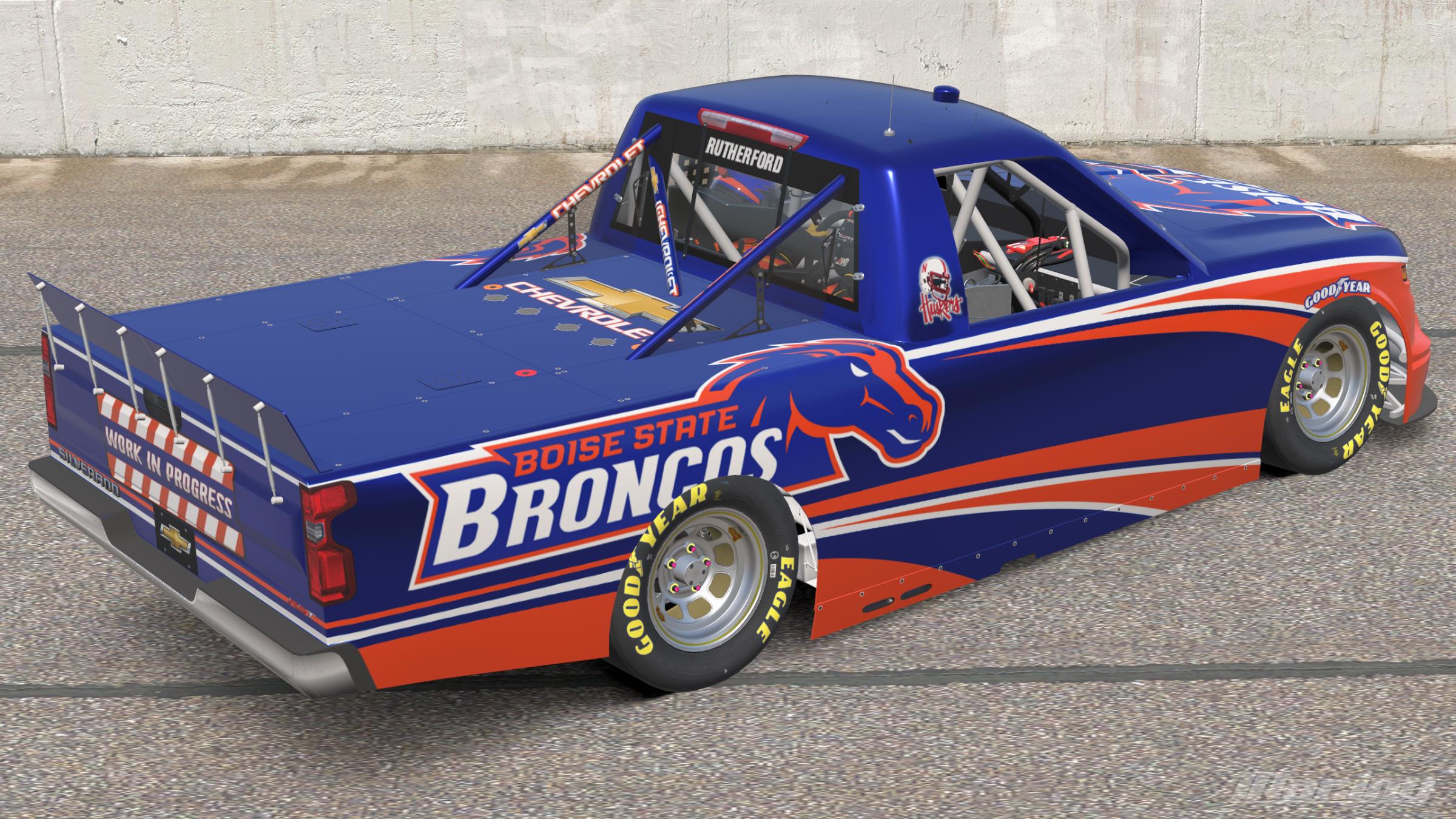Preview of Boise State Corey Blank Number by Corey Rutherford