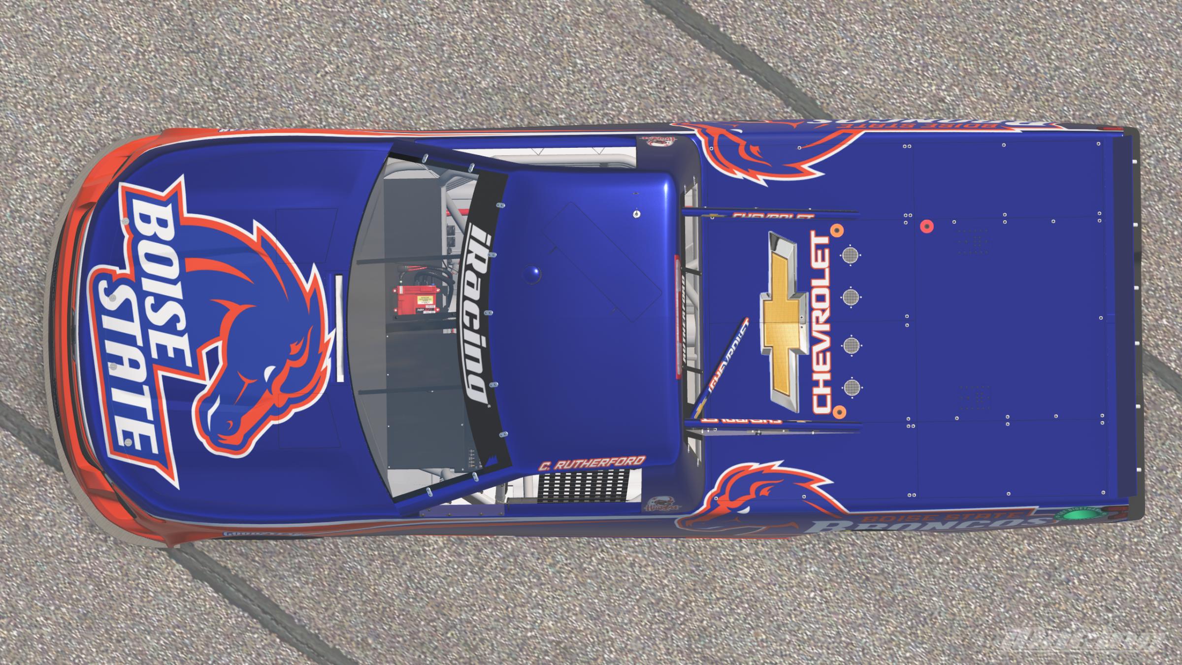 Preview of Boise State Corey Blank Number by Corey Rutherford