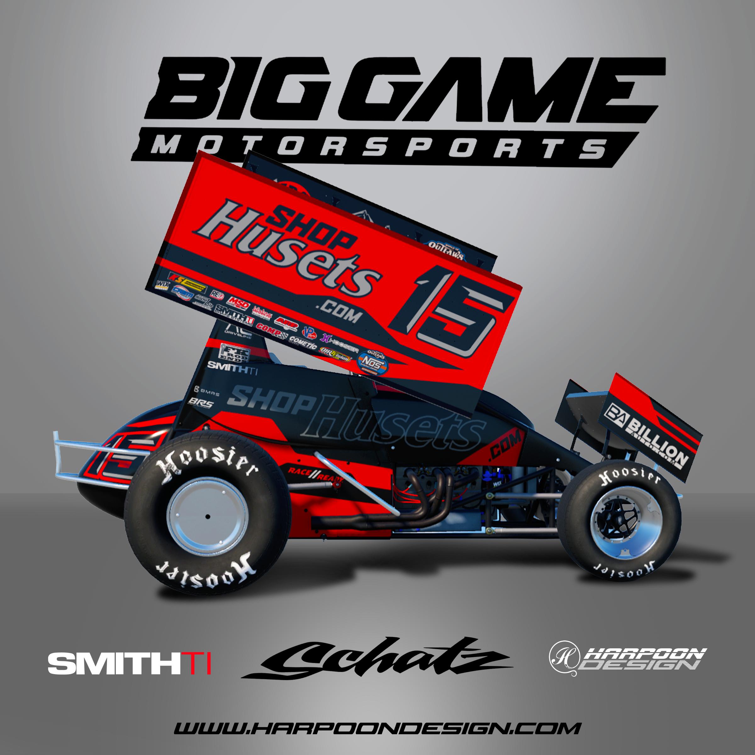 Preview of Donny Shatz Husets Dirt Sprint Car Winged by Brantley Roden