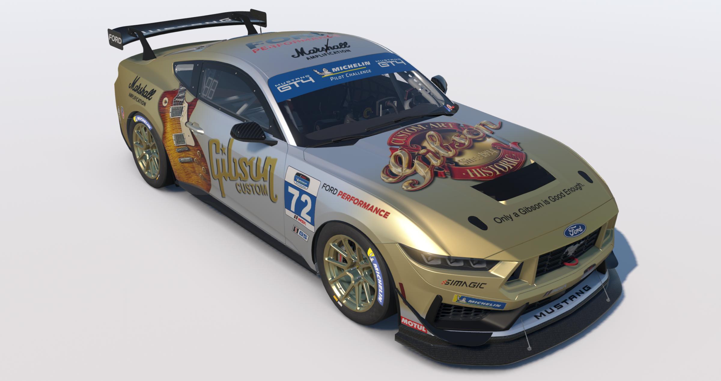 Preview of Ford Mustang GT4 Gibson Custom by Greg Barton