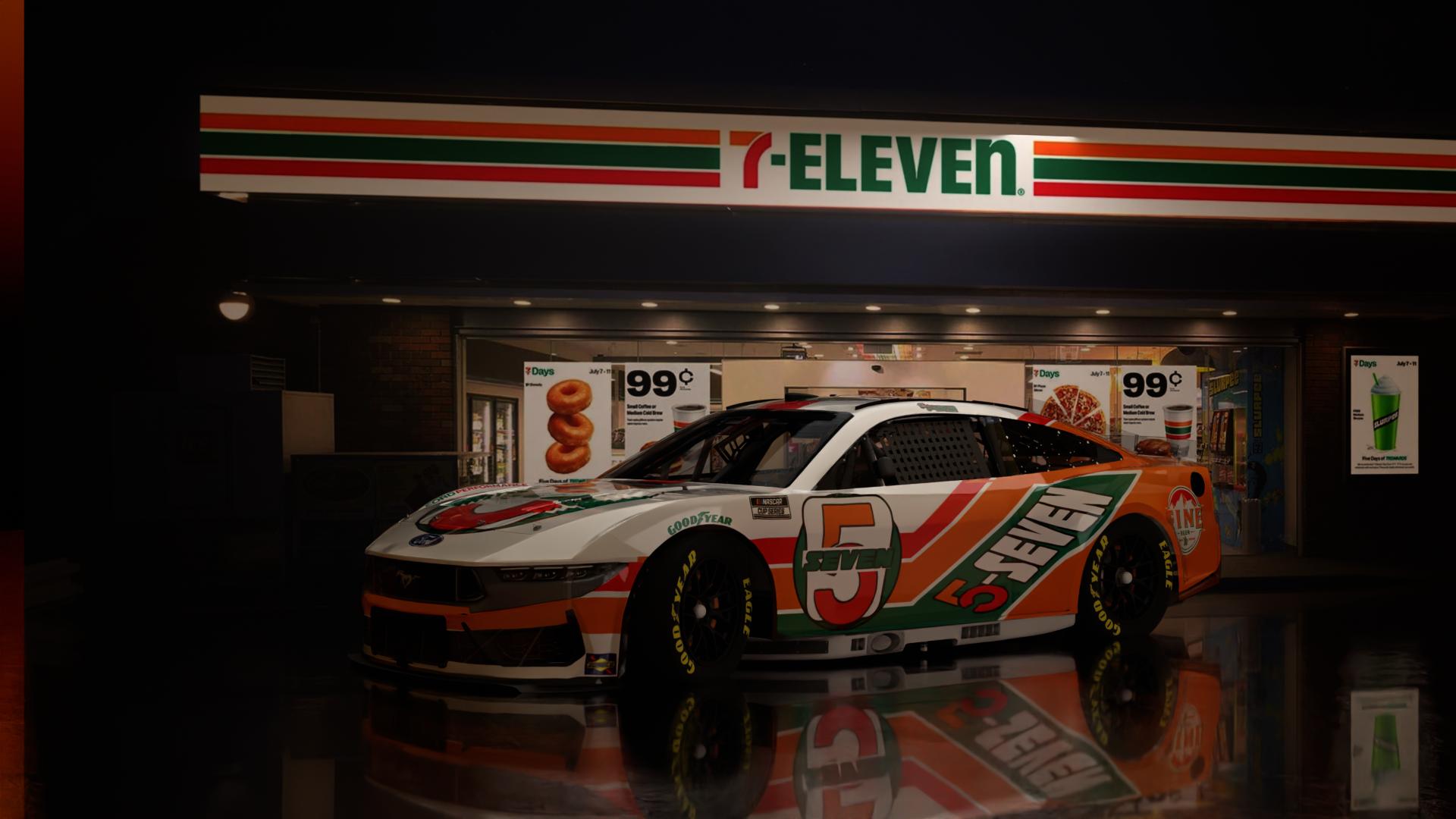 Preview of Brian Fine Throwback NexGen Mustang by Steven Ayers Jr