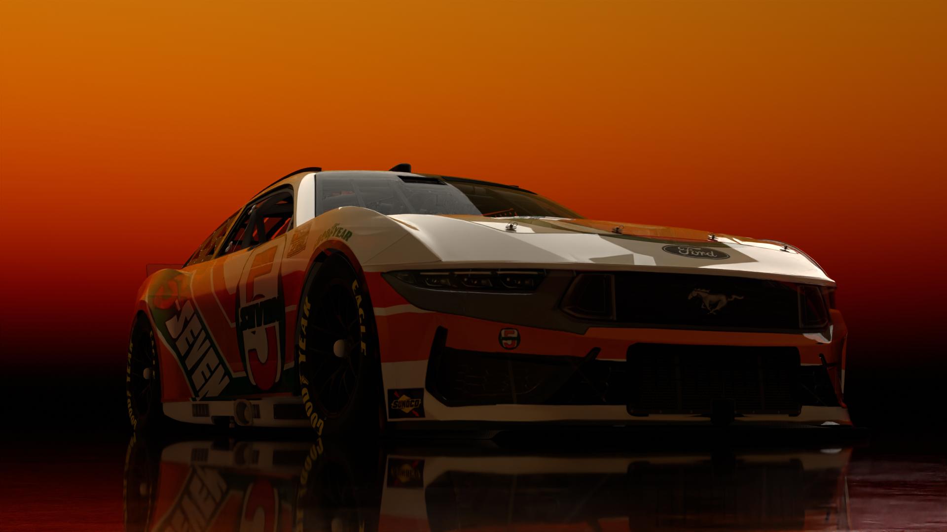 Preview of Brian Fine Throwback NexGen Mustang by Steven Ayers Jr