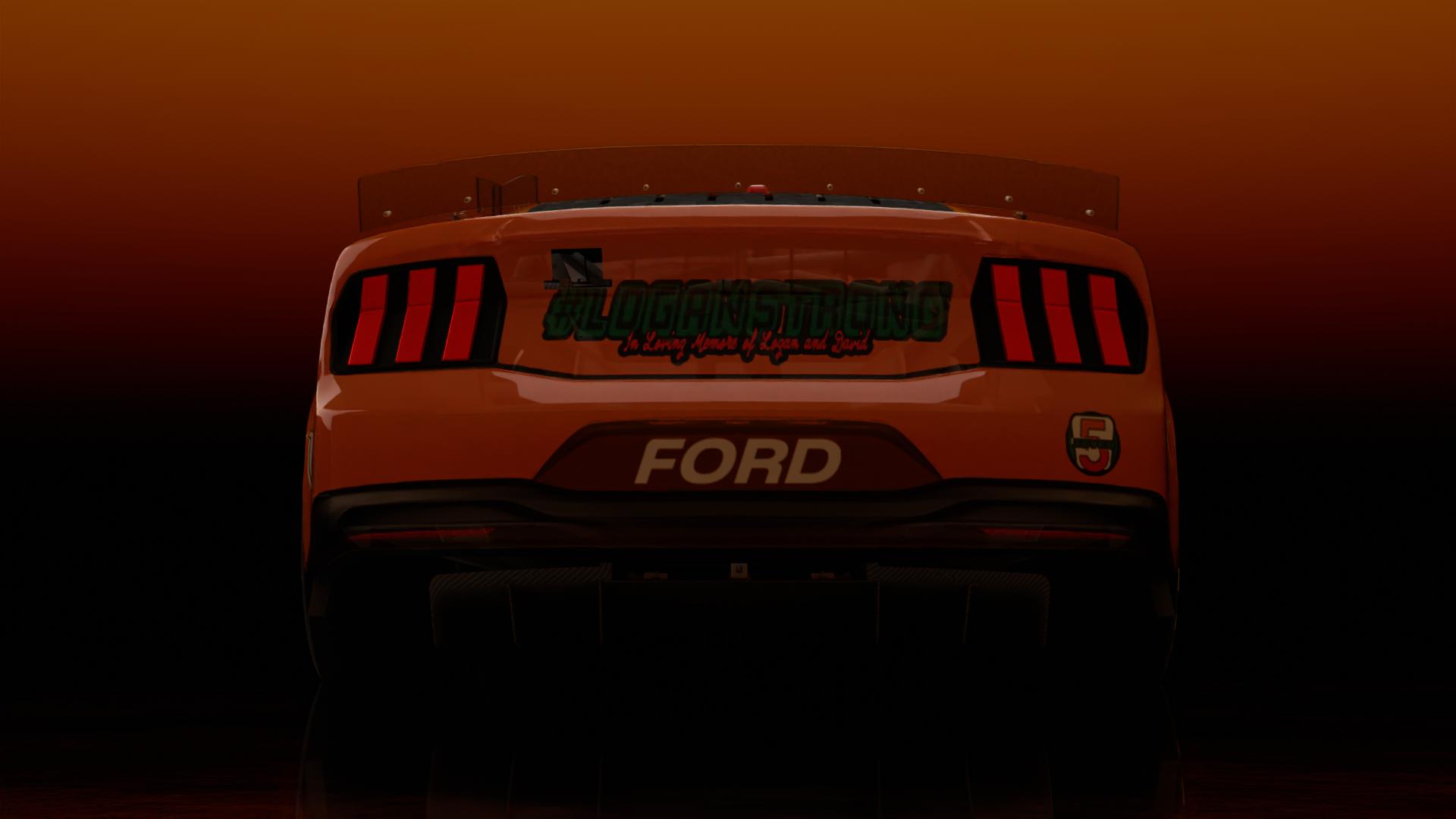 Preview of Brian Fine Throwback NexGen Mustang by Steven Ayers Jr