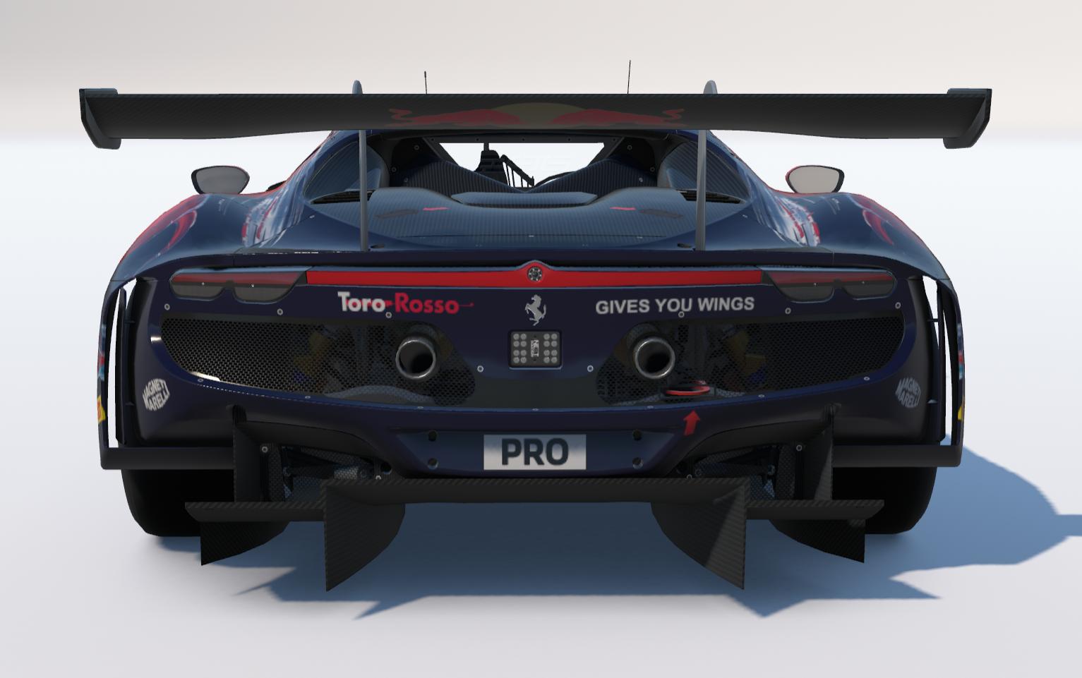Preview of Ferrari 296 GT3 - Toro Rosso STR3 by Andrea Zanon
