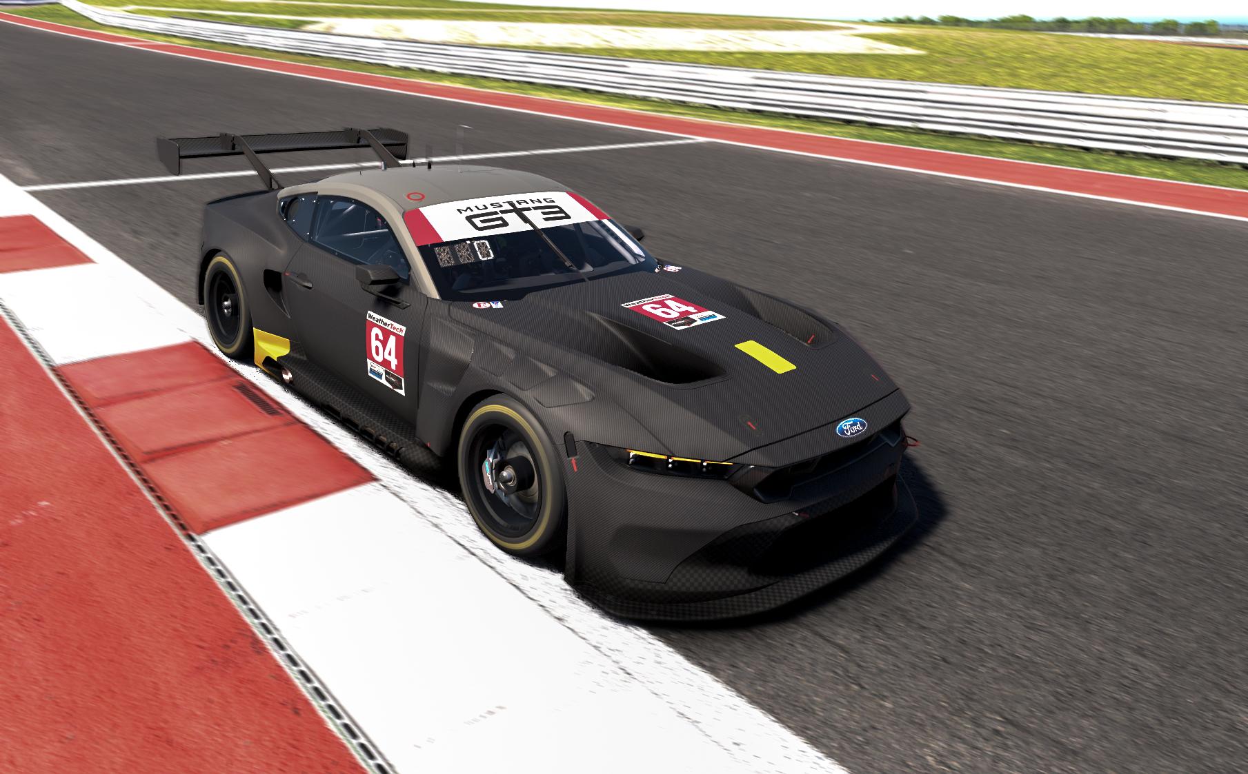 Preview of Ford Mustang GT3 Full Carbon by Gianluca Bresci