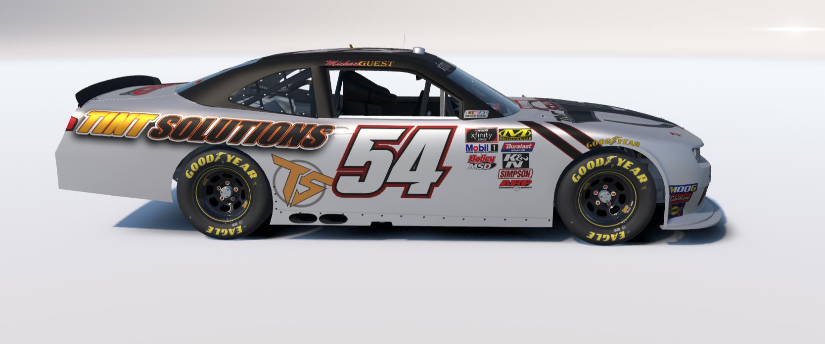 Preview of Michael Guest 54 Legacy Xfinity Tint Solutions by Roger S.