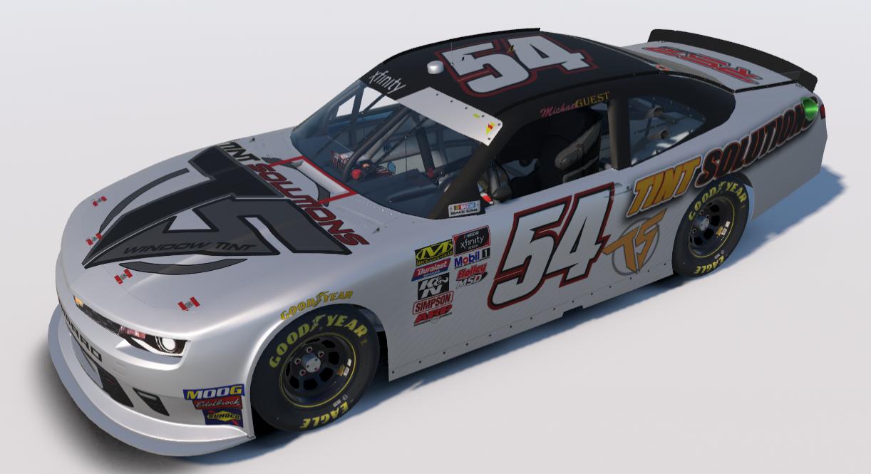 Preview of Michael Guest 54 Legacy Xfinity Tint Solutions by Roger S.