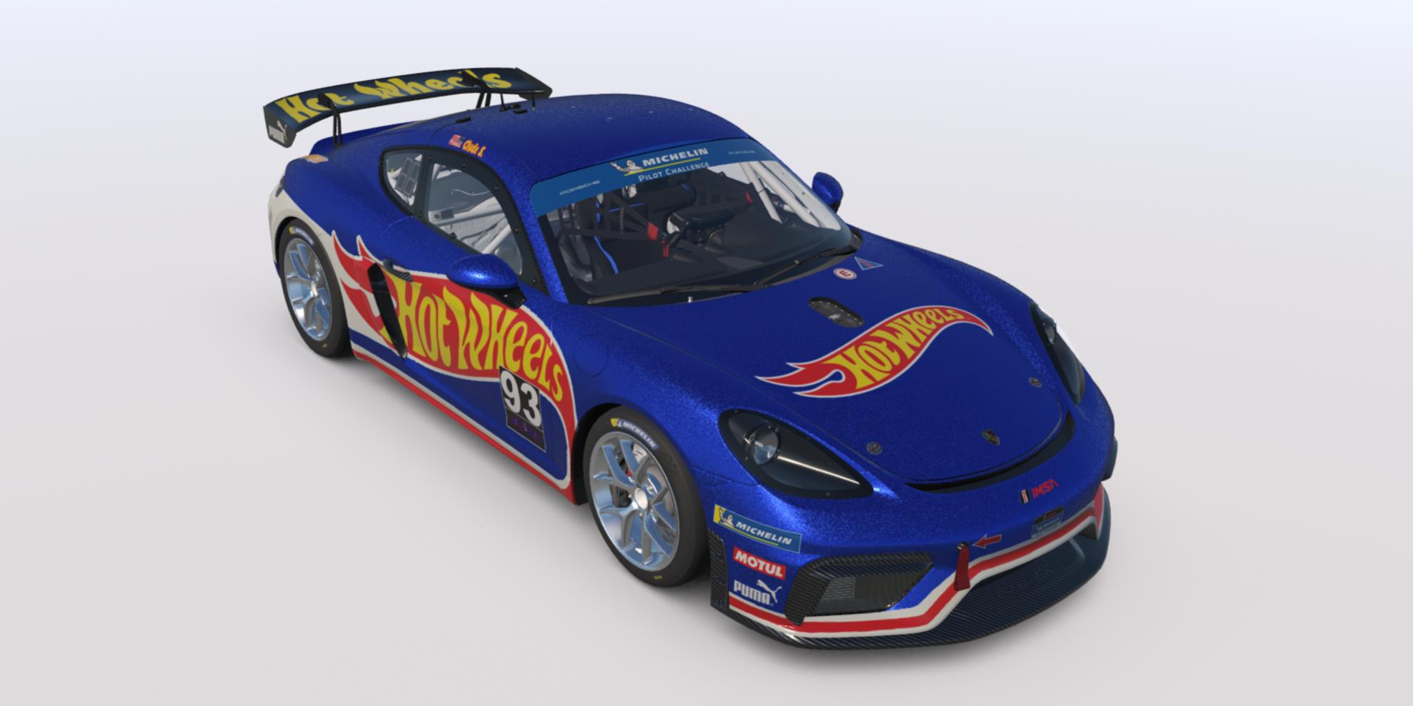 Preview of Hot Wheels livery for Cayman GT4 by Clyde Simmons