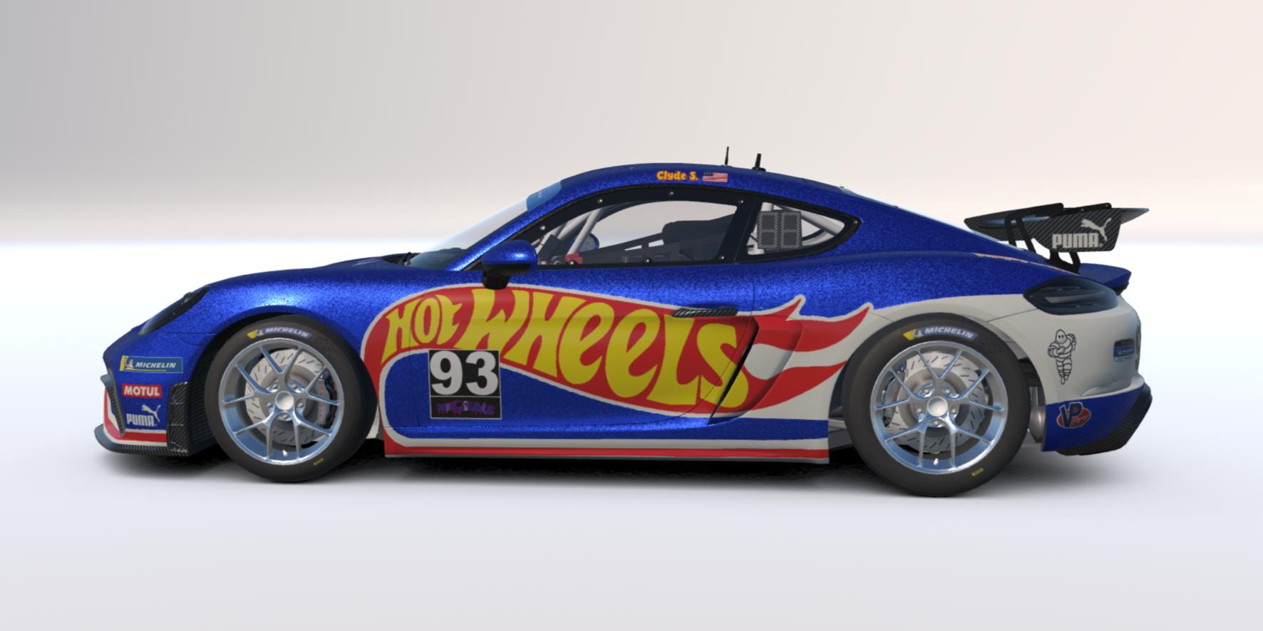 Preview of Hot Wheels livery for Cayman GT4 by Clyde Simmons