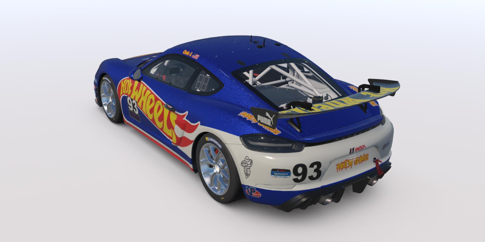 Preview of Hot Wheels livery for Cayman GT4 by Clyde Simmons
