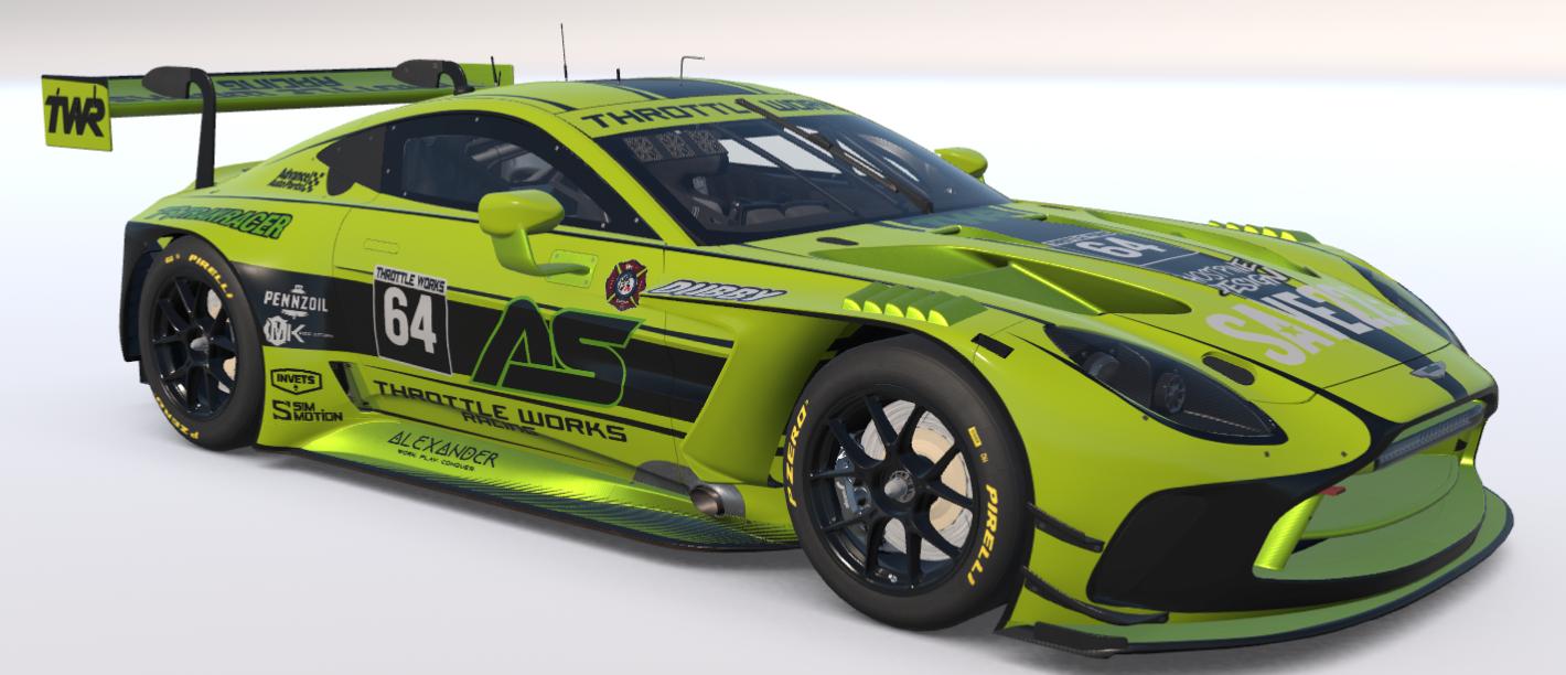 Preview of HIGHLIGHTER YELLOW ASTON MARTIN TWR by Skylar Dailey