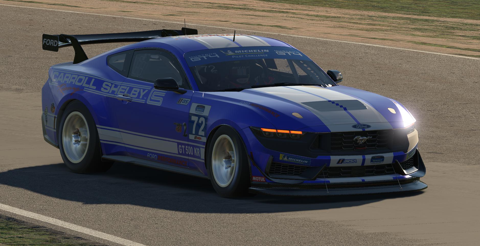 Preview of Carroll Shelby Racing GT500 KR GT4 Mustang by Clyde C.