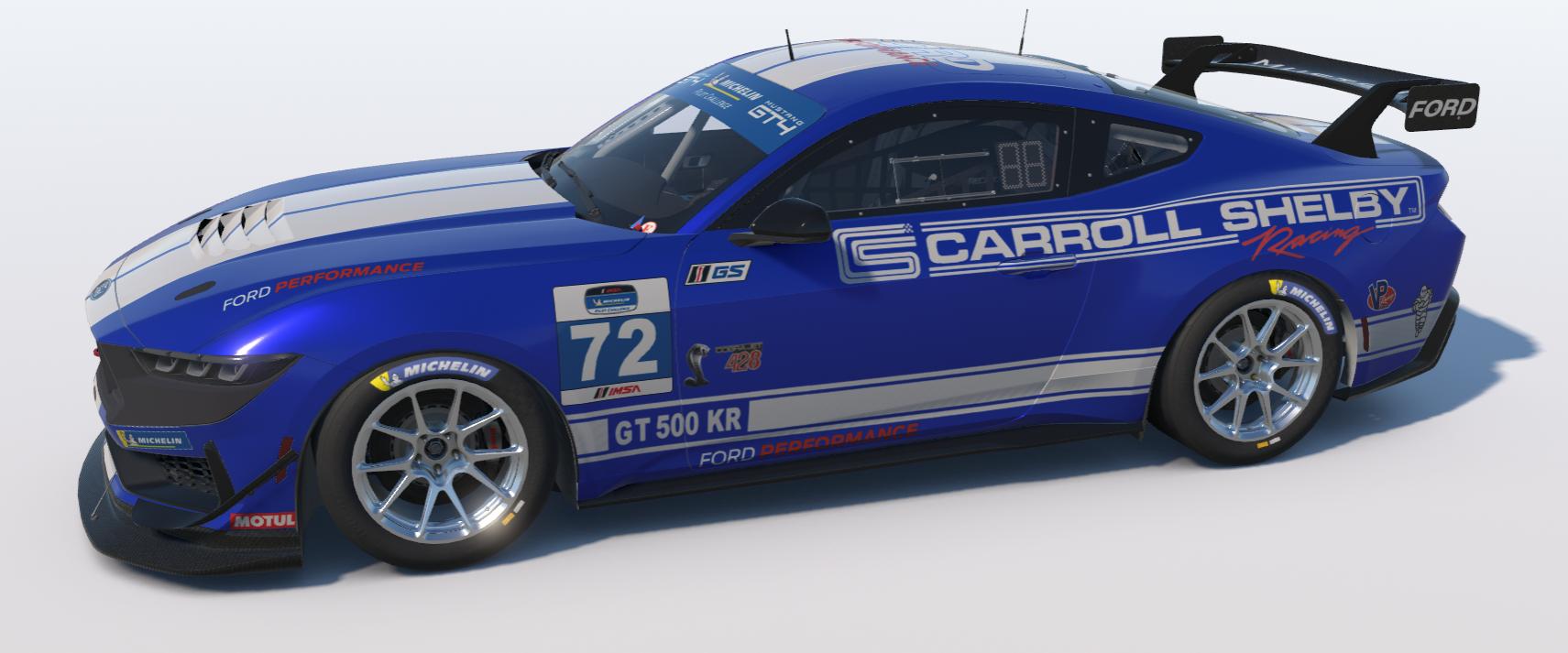 Preview of Carroll Shelby Racing GT500 KR GT4 Mustang by Clyde C.