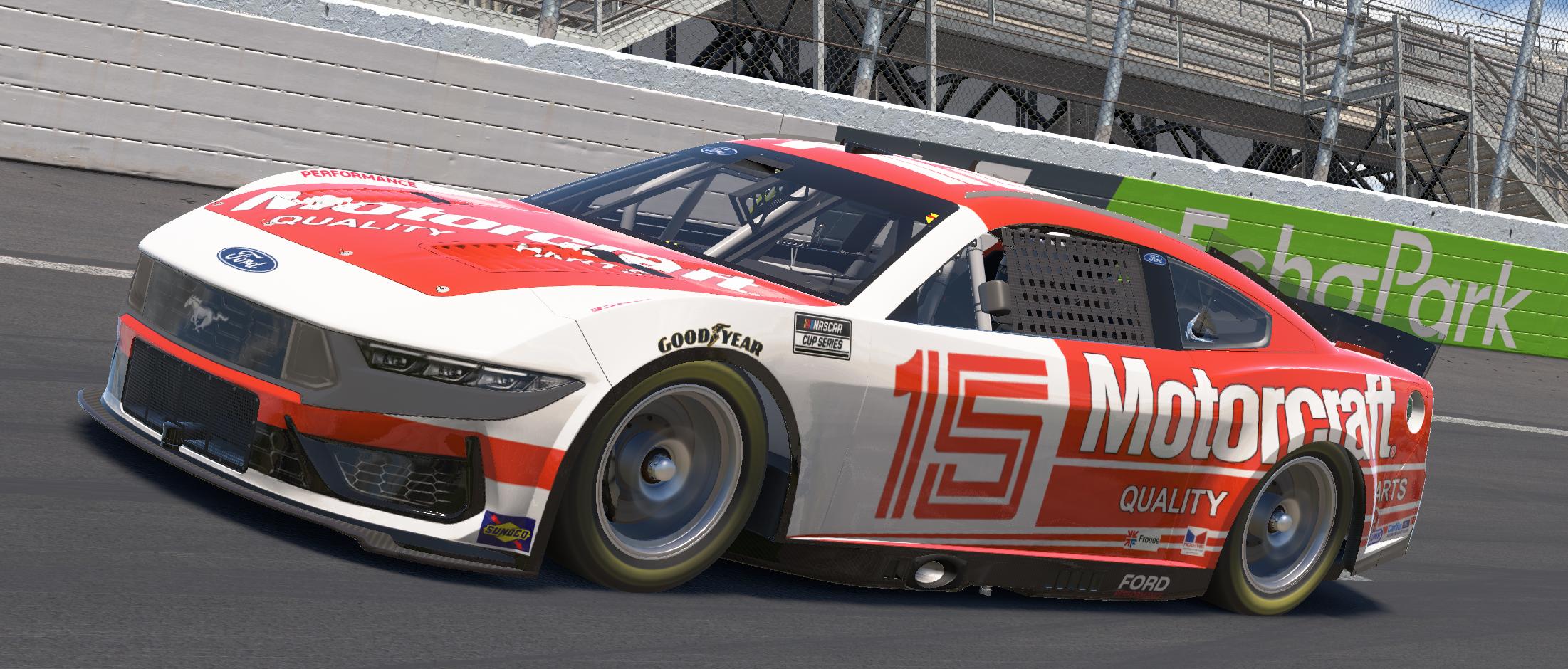 Preview of Ricky Rudd 1986 Motorcraft FORD NexGen CUSTOM NUMBER by Brian J Oshenska