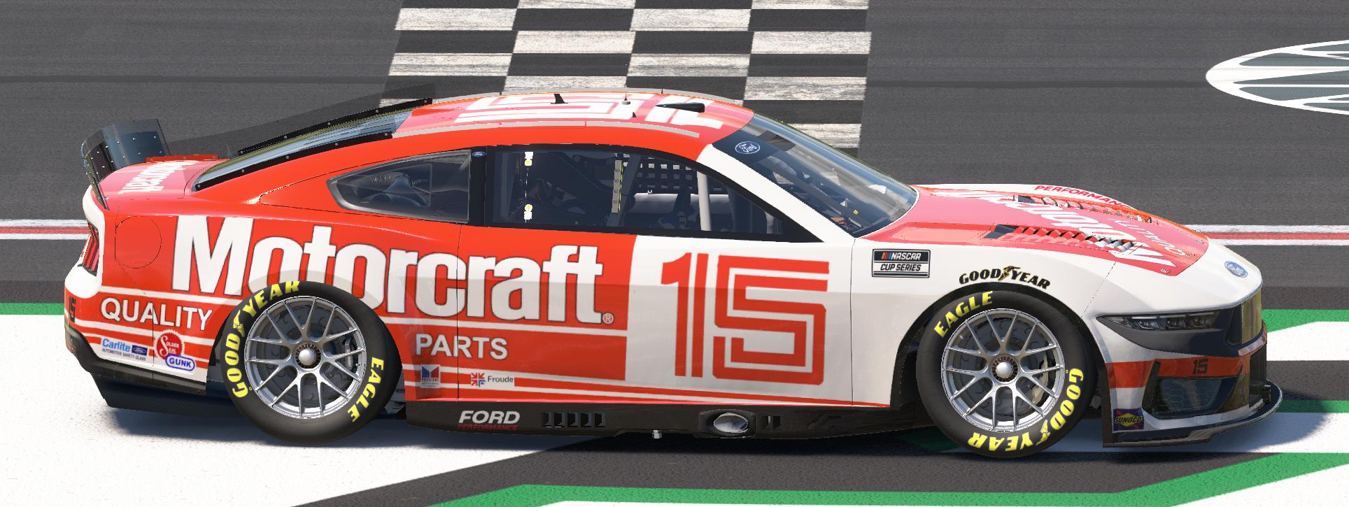 Preview of Ricky Rudd 1986 Motorcraft FORD NexGen CUSTOM NUMBER by Brian J Oshenska