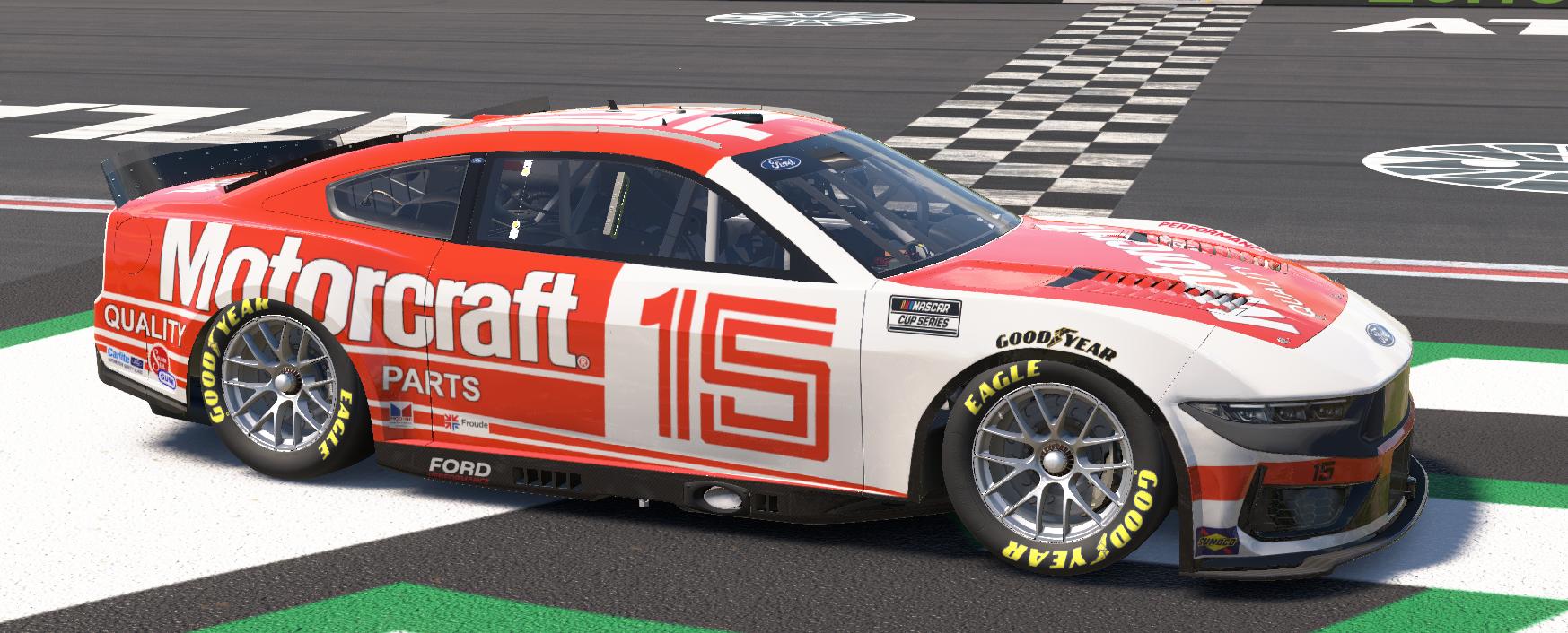 Preview of Ricky Rudd 1986 Motorcraft FORD NexGen CUSTOM NUMBER by Brian J Oshenska