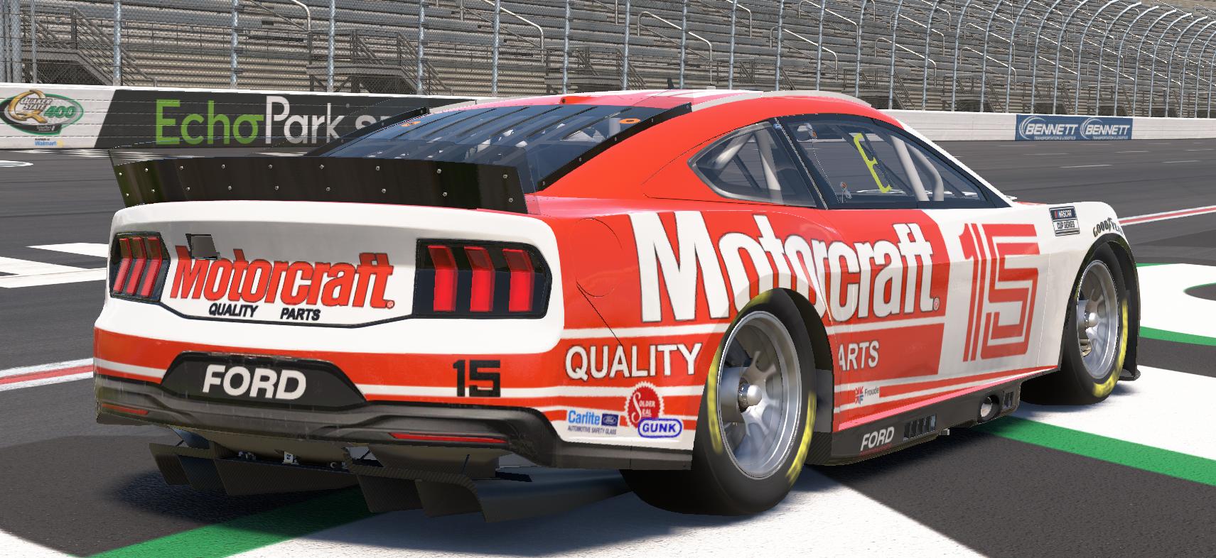 Preview of Ricky Rudd 1986 Motorcraft FORD NexGen CUSTOM NUMBER by Brian J Oshenska