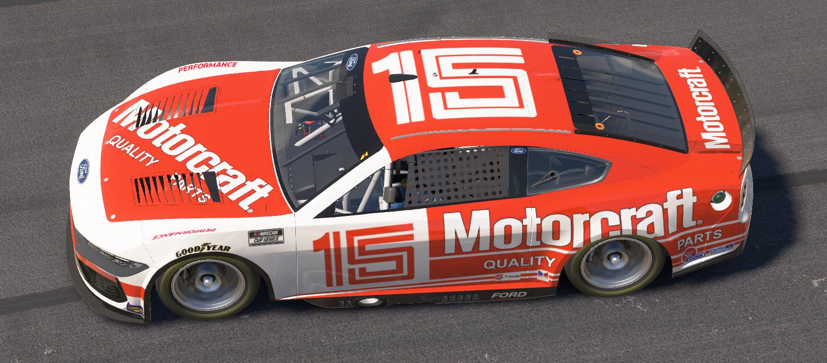 Preview of Ricky Rudd 1986 Motorcraft FORD NexGen CUSTOM NUMBER by Brian J Oshenska