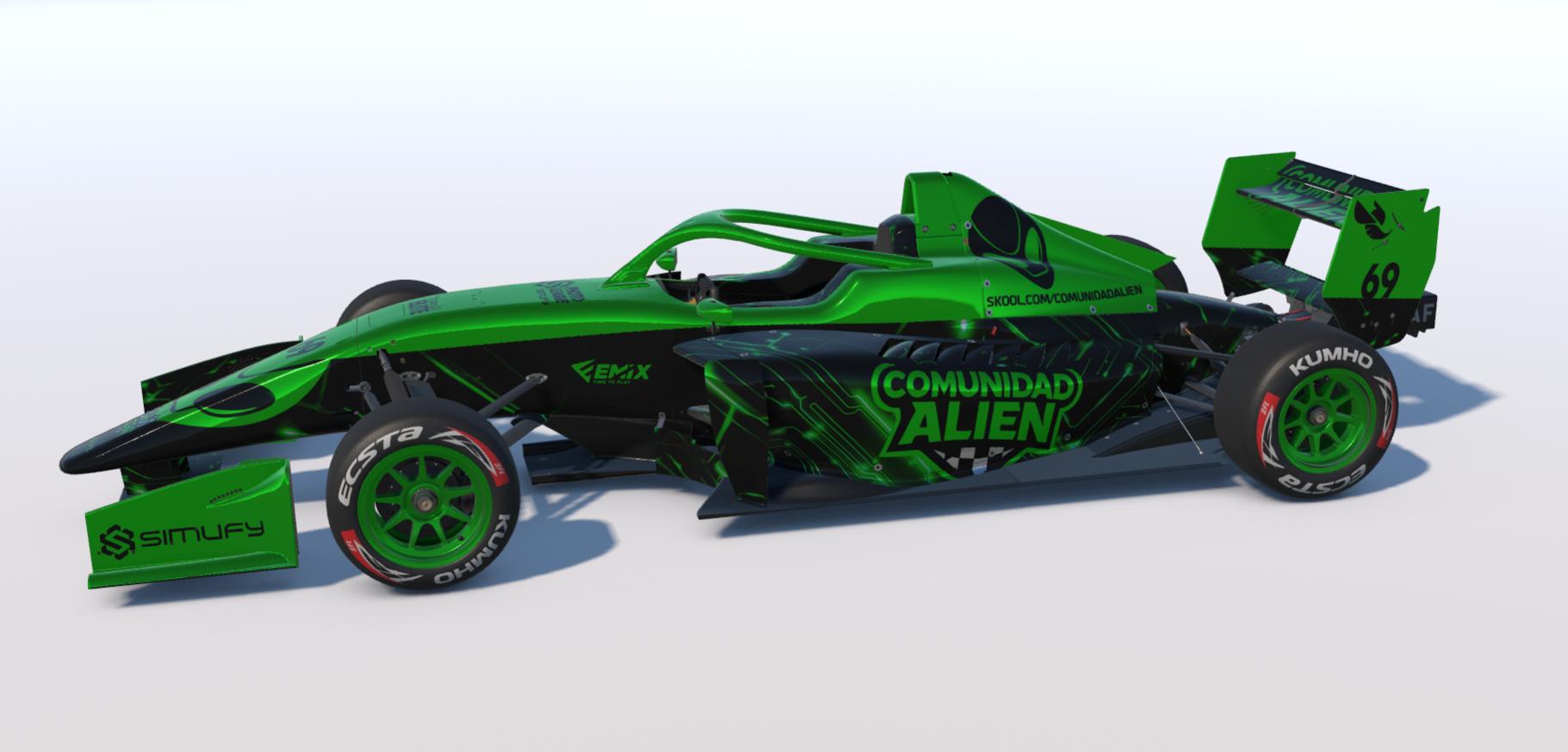Preview of Super Formula Light Comunidad Alien by Saul Ardura