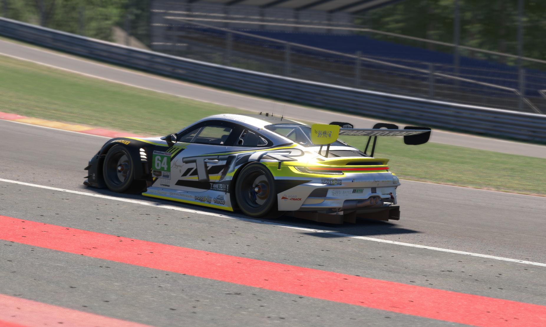 Preview of TTR Porsche 992 GT3 Livery Yellow by Michal Kovargzhig