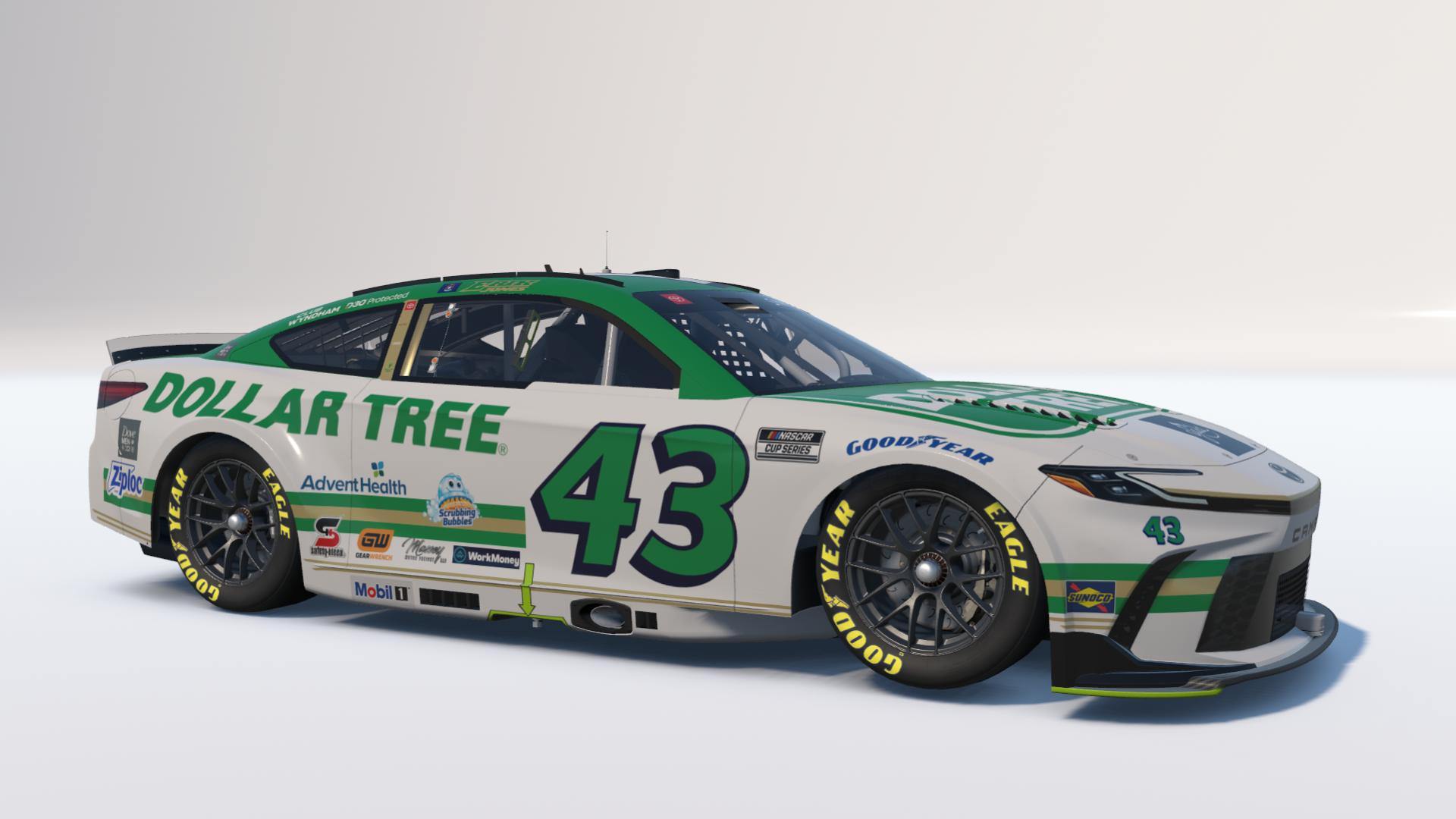 Preview of 2025 Erik Jones Dollar Tree Invert Bristol II by Thomas Sink