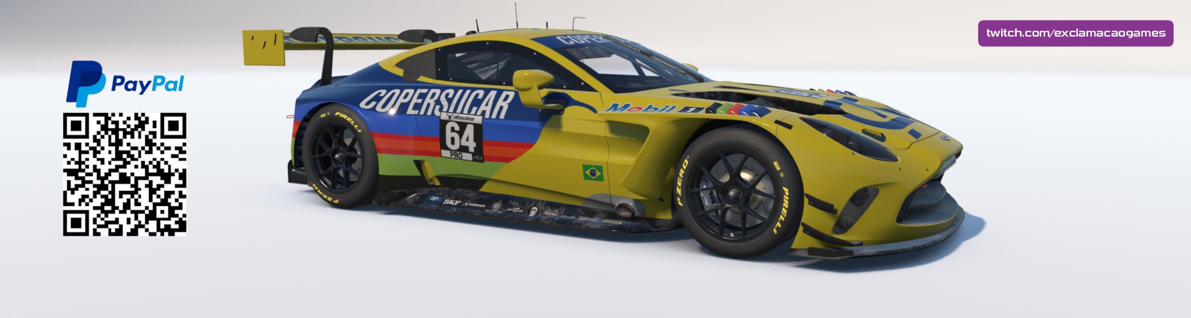 Preview of Copersucar Fittipaldi F6 1979 | Aston Martin Vantage GT3 EVO by Jozil de Lima e S.