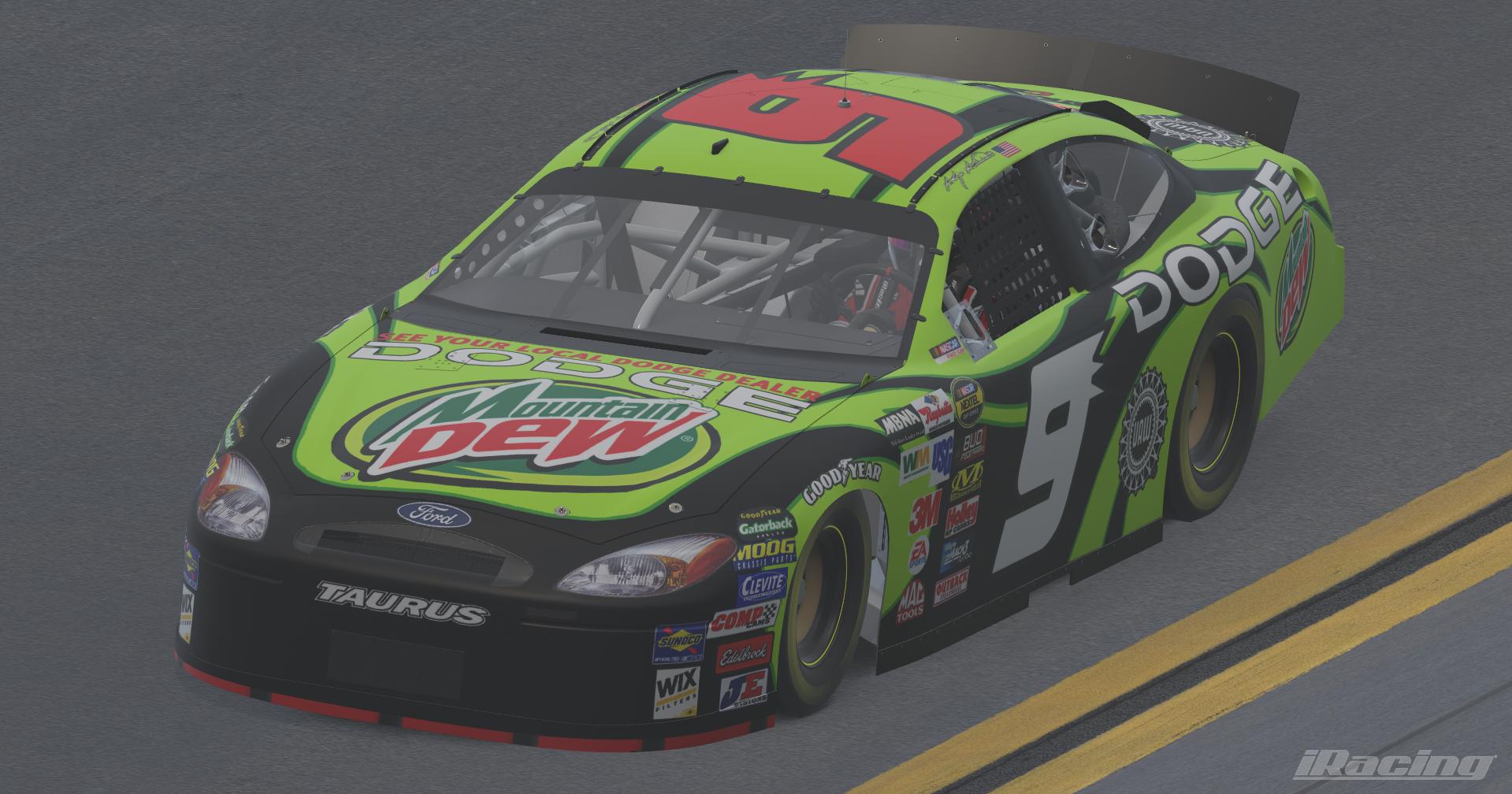 Preview of Kasey Kahne #9 Mountain Dew 2004 (Super Speedway) by Jonathan L.