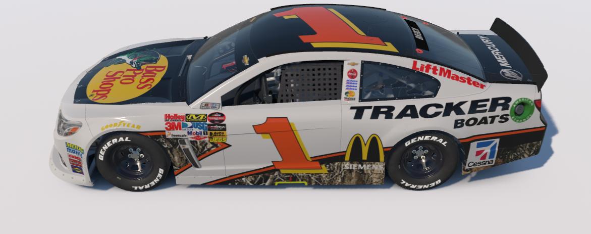 Preview of Jamie McMurray 2013 White Bass Pro  by Joshua B.