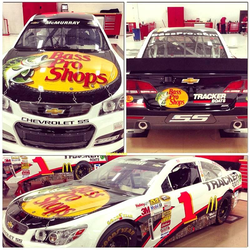 Preview of Jamie McMurray 2013 White Bass Pro  by Joshua B.
