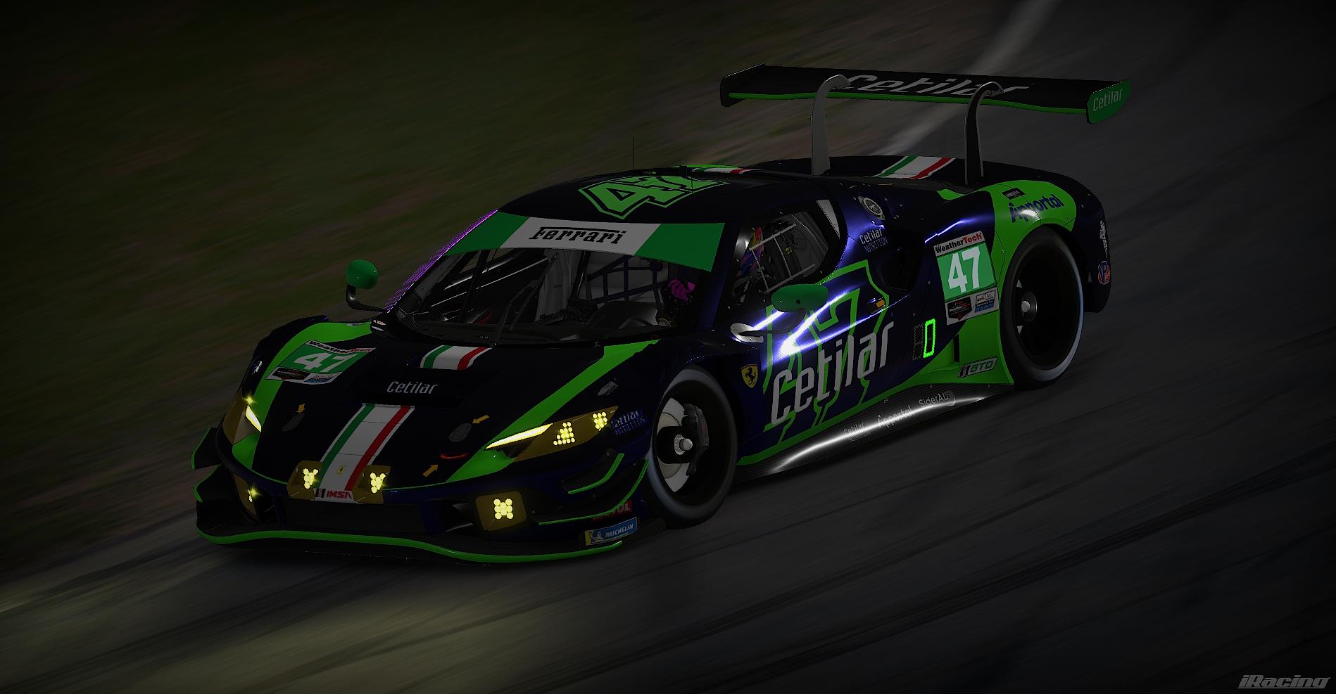 Preview of WEATHERTECH SPORTSCAR CHAMPIONSHIPCetilar Racing No. 47 by Hayato Iwashita