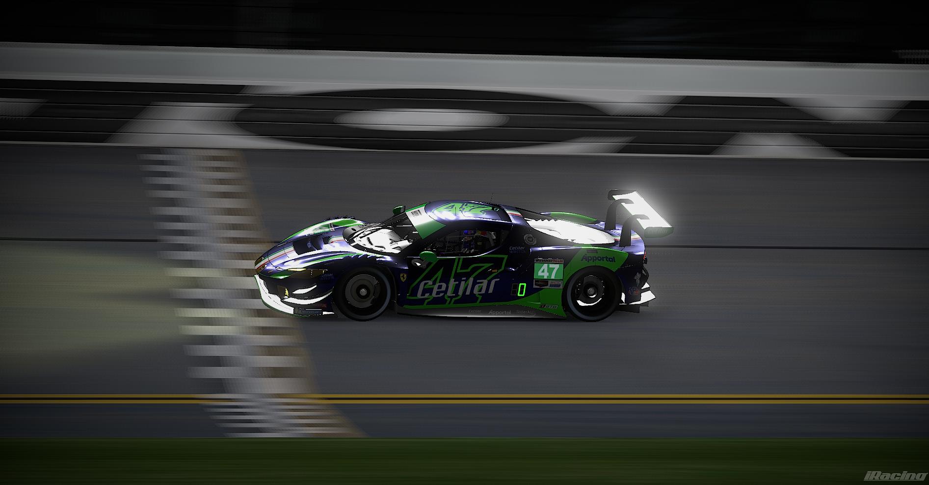 Preview of WEATHERTECH SPORTSCAR CHAMPIONSHIPCetilar Racing No. 47 by Hayato Iwashita