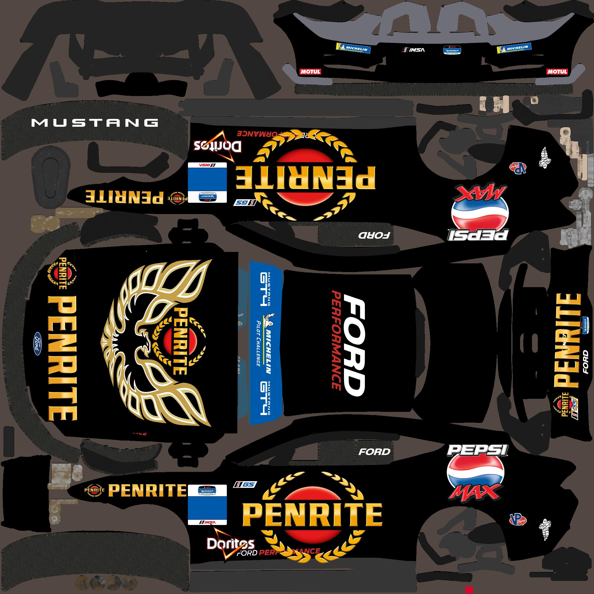 Preview of Ford Mustang GT4penrite by Rhys May