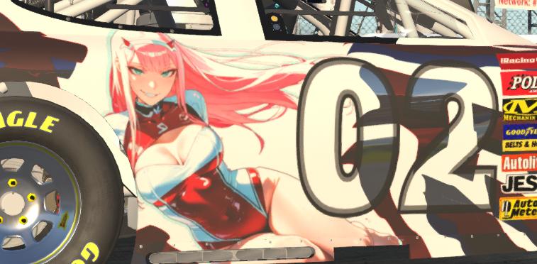 Preview of Zero Two Itasha – Bump Me Daddy Anime Waifu Ford Taurus SS by Michael Komori